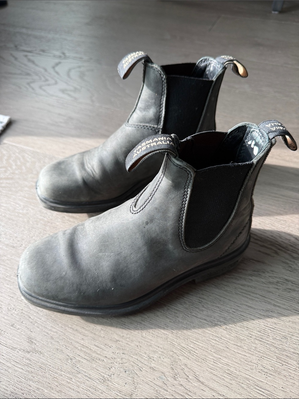 Blundstone Black Leather Chukka Boots